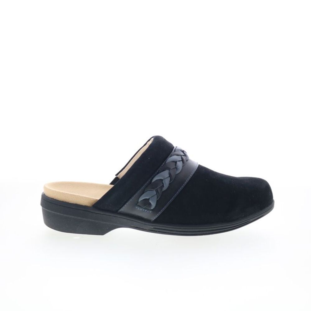 Spenco Womens Topanga Clog Black Shoes (NWT)